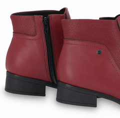 BOTA CANO CURTO SALTO BAIXO PICCADILLY - 650067 - Via Expressa Calçados