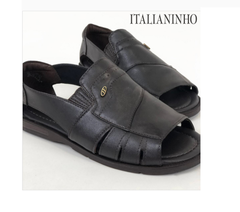 SANDALIA ITALIANINHO EM COURO - 34515