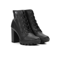 BOTA COTURNO MISSISSIPI COM STRASS - Q0143