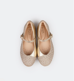 SAPATILHA INFANTIL PAMPILI BAILARINA COM STRASS GLITTER - 188552 - loja online