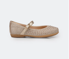SAPATILHA INFANTIL PAMPILI BAILARINA COM STRASS GLITTER - 188552 na internet