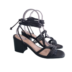 SANDALIA SUA CIA SALTO BLOCO DE AMARRAR - 818614356 - comprar online