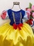 Vestido e Fantasia - Branca de Neve - SAMULICA