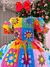 Vestido Marie Junino Luxo Quermesse Elegante Laranja - loja online