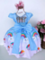 Vestido Temáticos Kids Chuva de Bençãos Azul Bebê - comprar online