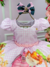 Vestido Mimadine Tematico Fazendinha Rosa na internet