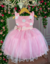 Vestido Banana Club Bolinhas Minnie/Minie Rosa Poá