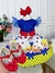 Vestido Infantil Branca de Neve Azul Renda Pérolas Princesa - loja online