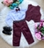 Conjunto Miss Cherry Social Colete Marsala - comprar online