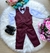 Conjunto Miss Cherry Social Colete Marsala