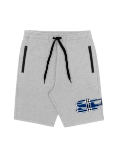 Bermuda Moletom Checkmate Blue - Spaceboyz