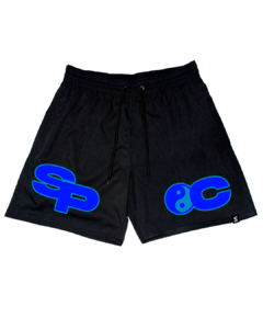 Shorts Space Yin yang Blue