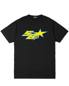 Camiseta Space Star Yellow blue