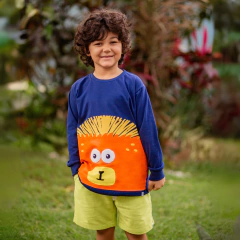 BLUSA DE FRIO MARINHO LEÃO - comprar online