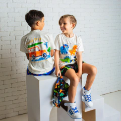 CAMISETA DINOS - SEU PEDRO KIDS