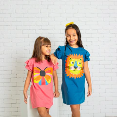 VESTIDO BORBOLETA - SEU PEDRO KIDS