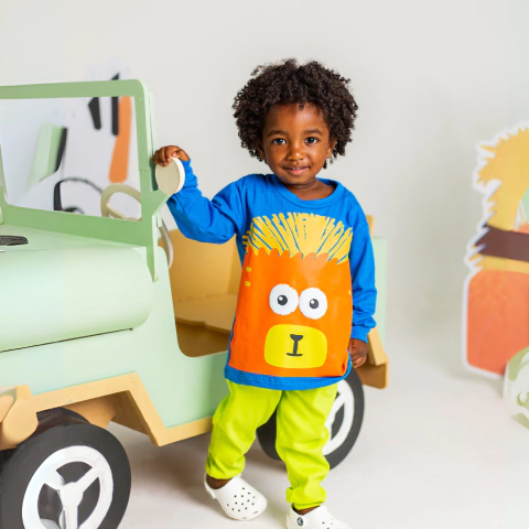 BLUSA DE FRIO AZUL LEÃO - comprar online