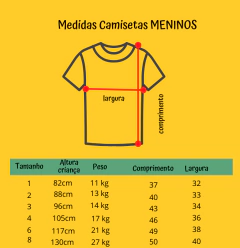CAMISETA MOVIMENTO/AZUL - SEU PEDRO KIDS