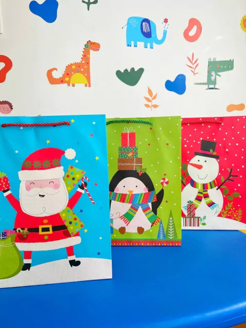 EMBALAGEM DE NATAL PARA PRESENTE