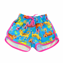 SHORT TIGRE LILAS