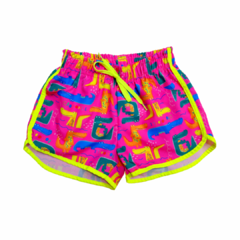 SHORT CROCODILE ROSA