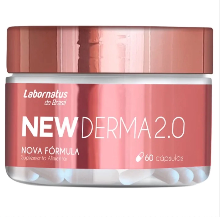 NewDerma 2.0 Composto Antissinais 60 cáps