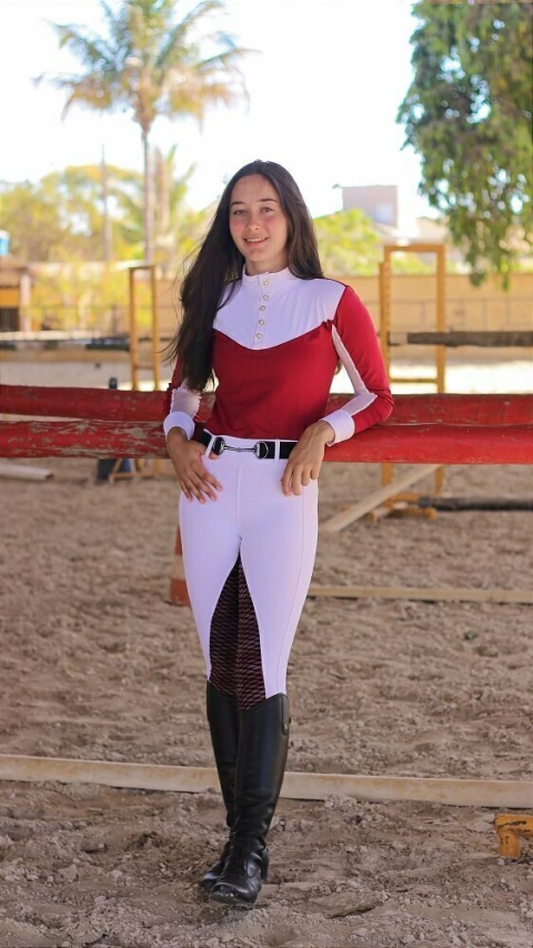 Camisa Hipismo Prova Manga Longa Carbenet Horse SA - comprar online