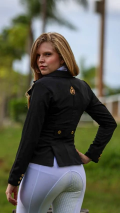 Casaca Hipismo Preta Horse SA - Horse S.A.