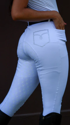 Culote Hipismo Prova Branco Lumière Horse SA