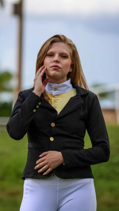 Casaca Hipismo Preta Horse SA - comprar online