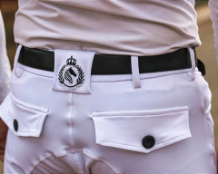 Culote Hipismo Prova Branco Masculino Horse SA - Horse S.A.