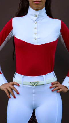 Camisa Hipismo Prova Manga Longa Carbenet Horse SA - Horse S.A.