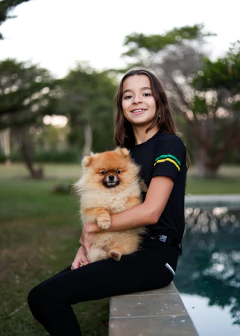 Culote Hipismo Legging Treino Kids Preto Full Grip Horse SA - loja online