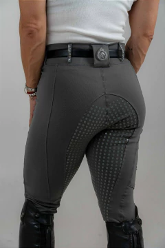 Culote Hipismo Legging Treino Cinza Full Grip Horse SA na internet