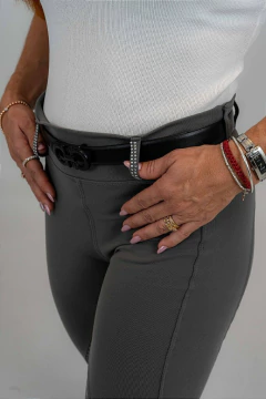 Culote Hipismo Legging Treino Cinza Full Grip Horse SA - Horse S.A.