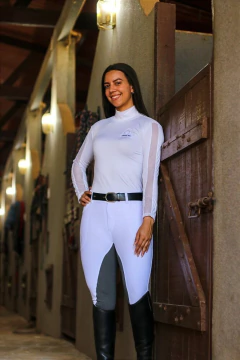 Camisa Hipismo Prova Manga Longa Tela Horse SA - comprar online