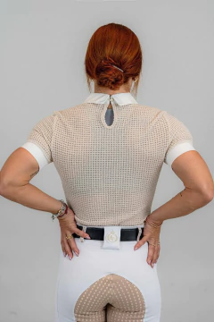 Imagem do Camisa Hipismo Prova Manga Curta Areia Balloubet Horse SA