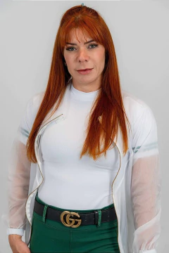 Casaco Corta-vento Hipismo Branco Horse SA - Horse S.A.