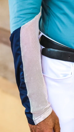 Camisa Hipismo Treino Manga Longa EXCLUSIVA com Logo da sua Equipe Horse SA - Horse S.A.