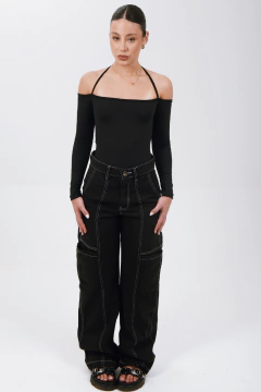 Calça Preta - Teddy - comprar online