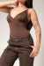 Calça Marrom - Teddy - loja online