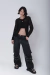 Calça Jeans Black - Holly - Pangeia 96