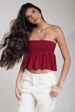 Top Vermelho - Catarina - comprar online
