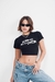 Baby Tee Preta - Born to be a star - comprar online