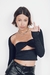 Top Preto - Camila - Pangeia 96