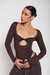 Body Marrom - Amanda - comprar online