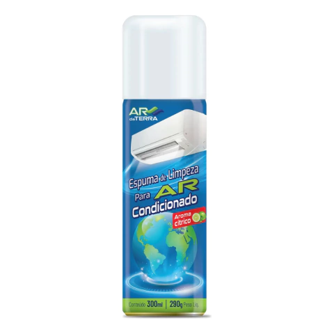 ESPUMA LIMPEZA AR CONDICIONADO SPRAY 300ML AR DA TERRA 7240000 - comprar online