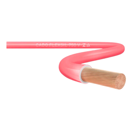 FIO ELETRICO CABO FLEXIVEL 2,5MM VERMELHO 750V (METRO) - comprar online