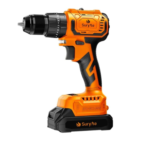 FURADEIRA DE IMPACTO A BATERIA 21V MOTOR SEM ESCOVAS SURYHA - comprar online