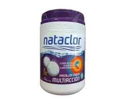 Pastillas Cloro Multiaccion Pileta 1 Kg Nataclor